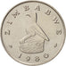 Zimbabwe, 50 Cents, 1980, AU(50-53), Copper-nickel, KM:5