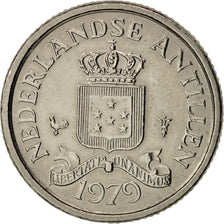 Coin, Netherlands Antilles, Juliana, 10 Cents, 1979, AU(55-58), Nickel, KM:10