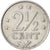 Coin, Netherlands Antilles, Juliana, 2-1/2 Cents, 1980, AU(50-53), Aluminum