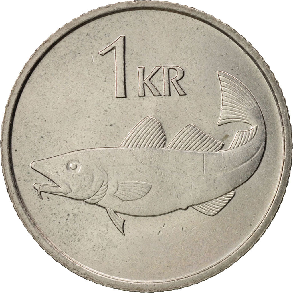 Islanda, Krona, 1981, SPL, Rame-nichel, KM:27