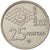 Coin, Spain, Juan Carlos I, 25 Pesetas, 1980, MS(60-62), Copper-nickel, KM:818