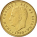 Münze, Spanien, Juan Carlos I, Peseta, 1980, VZ, Aluminum-Bronze, KM:806