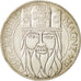 Coin, France, Charlemagne, 100 Francs, 1990, AU(55-58), Silver, KM:982
