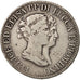 Monnaie, États italiens, LUCCA, Felix and Elisa, 5 Franchi, 1807, Firenze, TB+