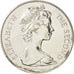 Moneda, Santa Elena, Elizabeth II, 25 Pence, Crown, 1973, SC+, Cobre - níquel
