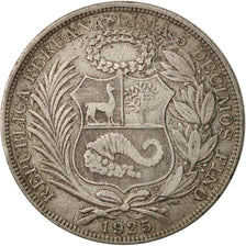 Perù, Sol, 1925, Philadelphia, BB, Argento, KM:218.1
