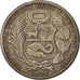 Peru, Sol, 1926, Philadelphia, EF(40-45), Silver, KM:218.1