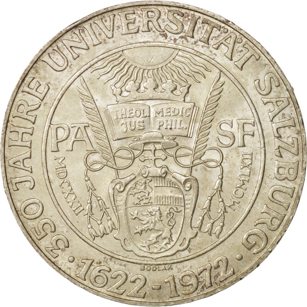 Austria, 50 Schilling, 1972, AU(55-58), Silver, KM:2913