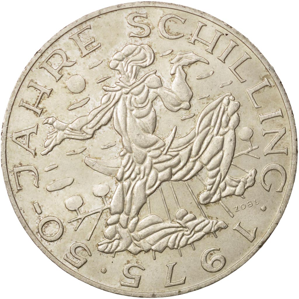 Austria, 100 Schilling, 1975, AU(50-53), Silver, KM:2925