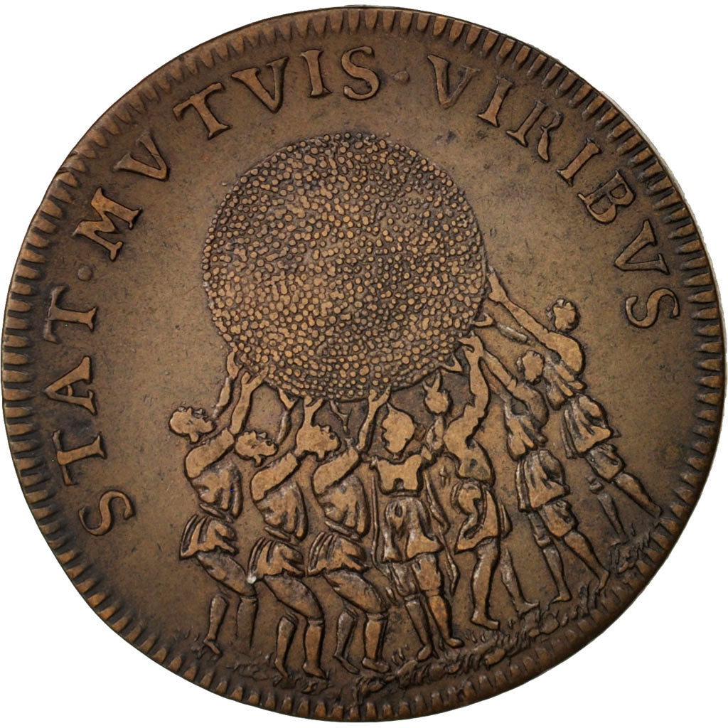 Francia, Token, Royal, Corporation des marchands de Paris, SPL-, Rame