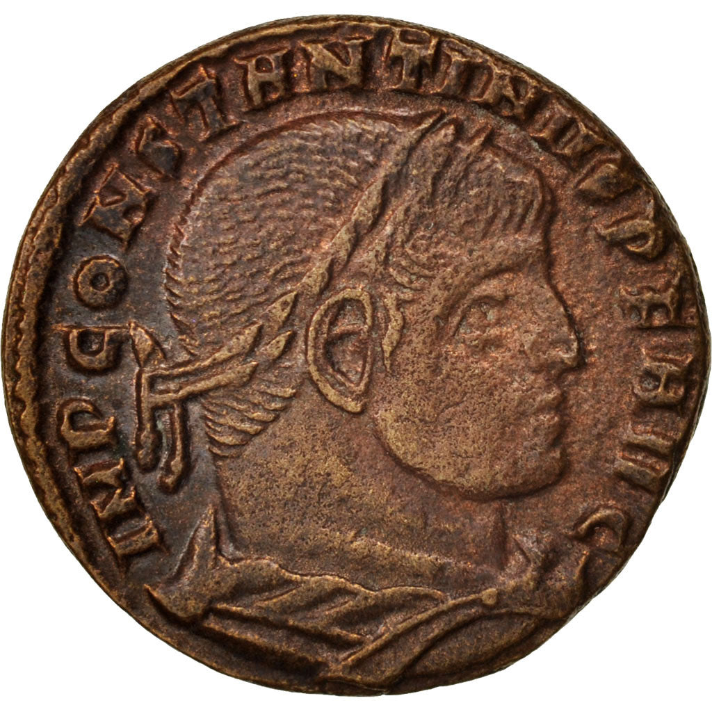 Constantine I, Follis, 312-313, Roma, EF(40-45), Copper, RIC:348
