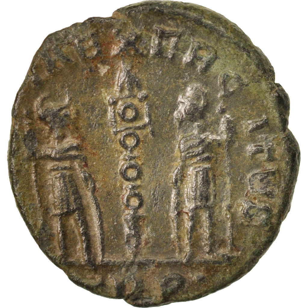 Coin, Constantine II, Nummus, 307-324, Trier, EF(40-45), Copper, RIC:591