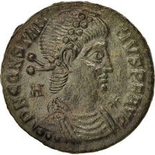 Monnaie, Constantius II, Follis, 350, Siscia, TTB, Cuivre, RIC:286
