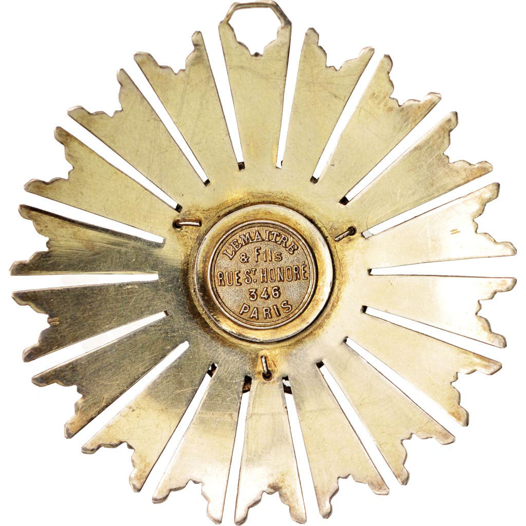 France, Order of the Sun of Peru, Medal, Uncirculated, Silver