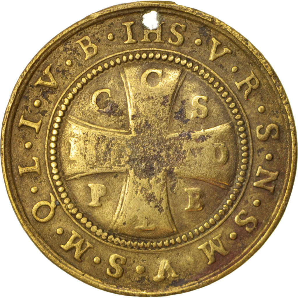 Italy, Medal, St Pater Benedictvs, Religions & beliefs, XVIIIth Century