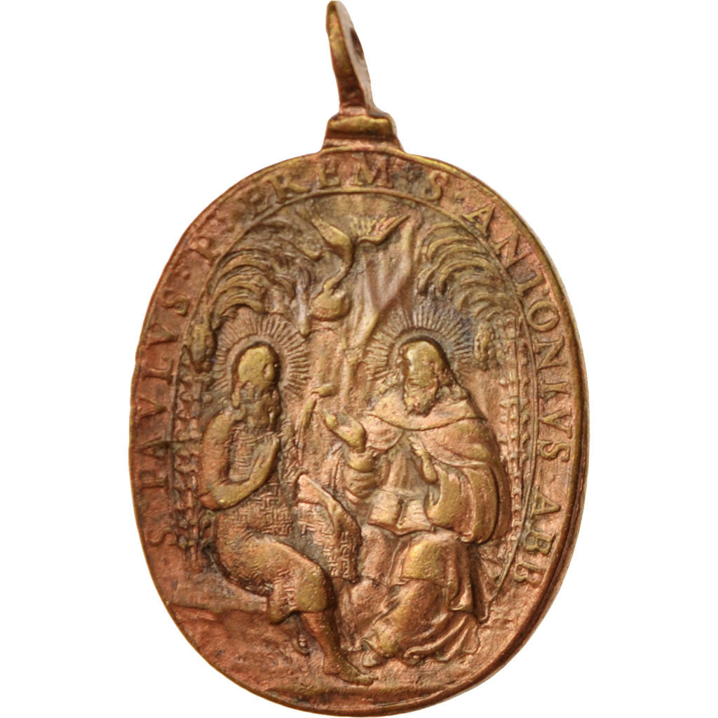 Italie, Medal, St Peter and the Virgin, Religions & beliefs, XVIIIth Century