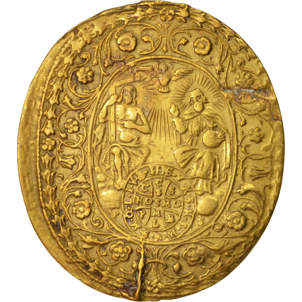 Germany, Medal, St Maria, Religions & beliefs, 1696, AU(55-58), Brass, 41