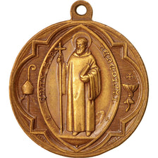 Italy, Medal, St Benedict, Religions & beliefs, XXth Century, MS(63), Copper, 37