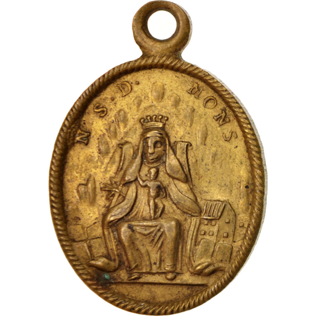 France, Medal, Saint-Benoit, Mons, Religions & beliefs, XVIIIth Century, SUP