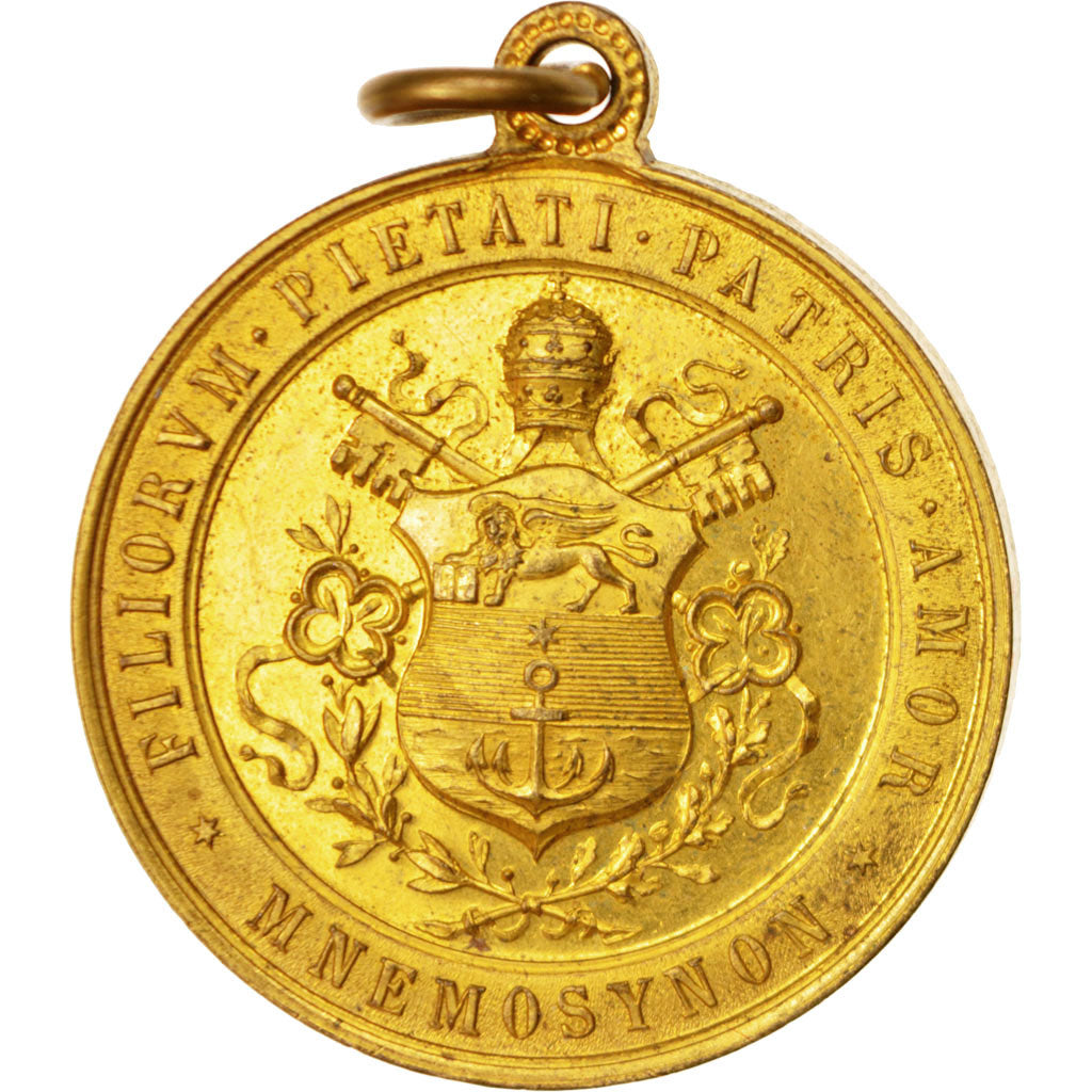 Vaticano, Medal, Pius X, Religions & beliefs, 1904, EBC, Bronce