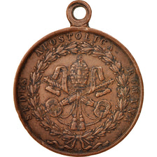 Vatican, Medal, Pius IX, Religions & beliefs, 1849, EF(40-45), Bronze, 38