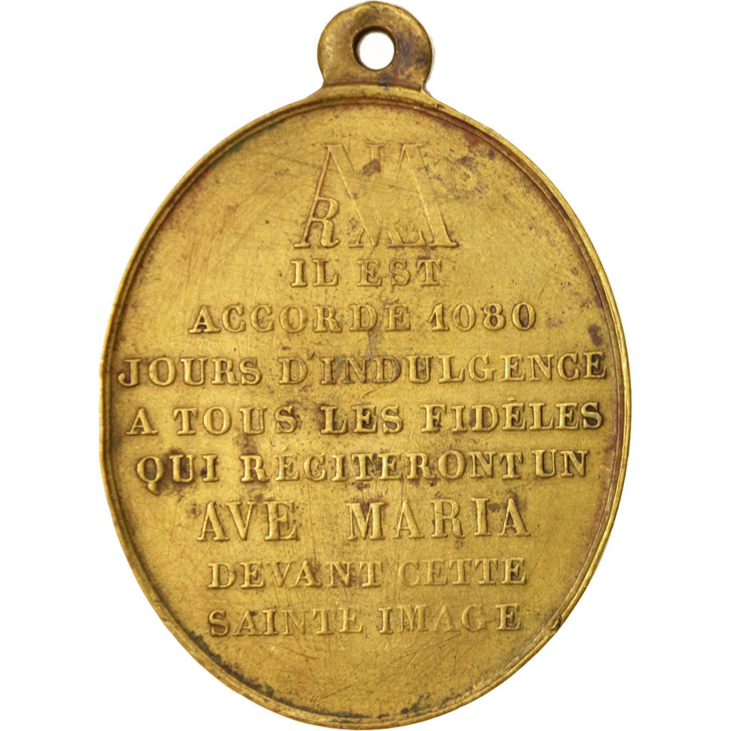 France, Medal, Jesus Christ, Religions & beliefs, XIXth Century, AU(50-53)