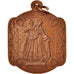 Francia, Medal, Rouen, Notre Dame de Bon-Secours, Religions & beliefs, XIXth
