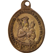 Francia, Medal, Notre-Dame de la Treille, Lille, Religions & beliefs, 1843, B...