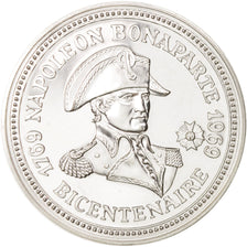 France, Medal, Napoléon Bonaparte, Bicentenaire, History, 1969, MS(63), Silver