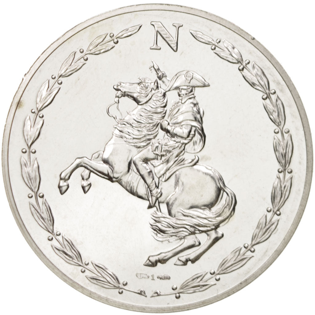 France, Medal, Napoléon Bonaparte, Bicentenaire, History, 1969, MS(63), Silver