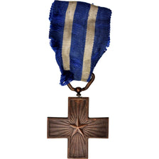 Italy, War Merit Cross, Medal, 1949, Good Quality, Bronze
