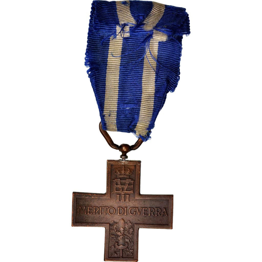 Italy, War Merit Cross, Medal, 1949, Good Quality, Bronze