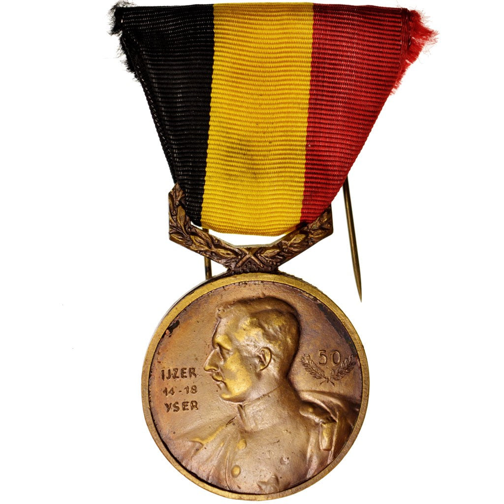 Belgique, Stadt Nieuwpoort, Medal, 1914-1918, Très bon état, Bronze