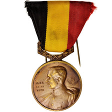 Belgique, Stadt Nieuwpoort, Medal, 1914-1918, Très bon état, Bronze