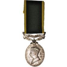 United Kingdom , Territorial Efficiency Medal, Medal, Very Good Quality, Silver
