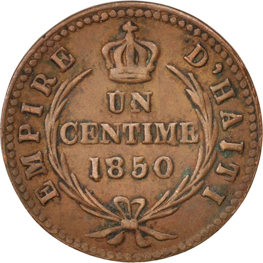 Haiti, Centime, 1850, SS+, Copper, KM:34