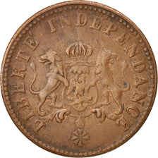 Moneda, Haití, 2 Centimes, 1850, MBC, Cobre, KM:36