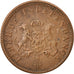 Coin, Haiti, 2 Centimes, 1850, EF(40-45), Copper, KM:36