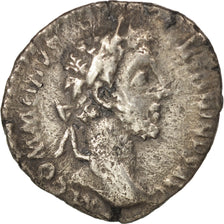 Commodus, Denarius, 181-182, Roma, F(12-15), Silver, RIC:33