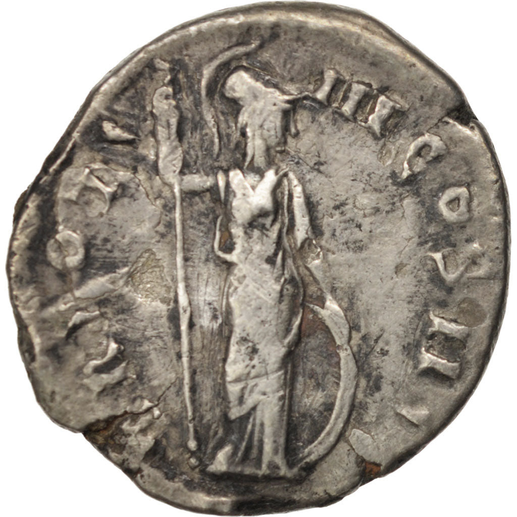 Marcus Aurelius, Denarius, Roma, B+, Argento, RIC:444