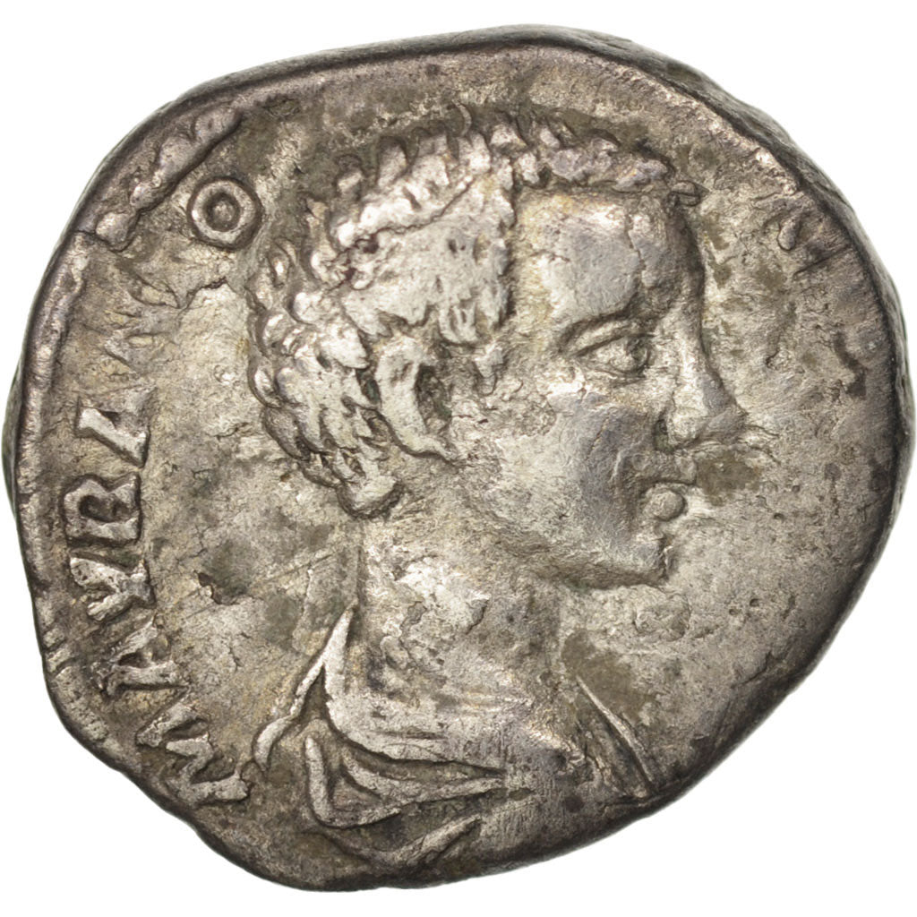 Caracalla, Denarius, Roma, F(12-15), Silver, RIC:4