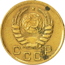 Coin, Russia, Kopek, 1939, Saint-Petersburg, EF(40-45), Aluminum-Bronze, KM:105