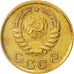 Russia, Kopek, 1940, Saint-Petersburg, AU(50-53), Aluminum-Bronze, KM:105