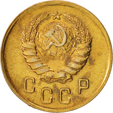 Russia, 2 Kopeks, 1940, Saint-Petersburg, AU(50-53), Aluminum-Bronze, KM:106