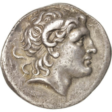 Thrace, Lysimachos, Tetradrachm, 305-281, Pella, AU(50-53), Silver