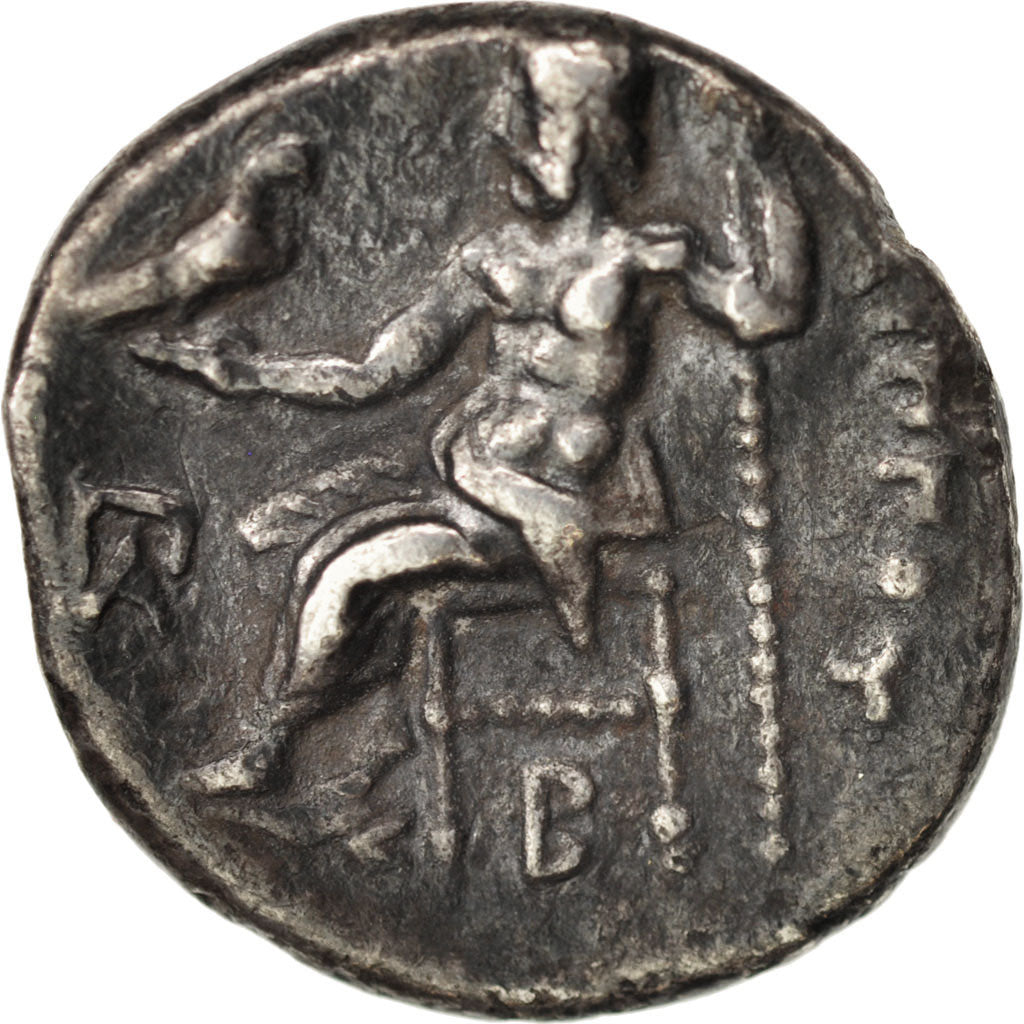 Moneta, Królestwo Macedonii, Drachm, Colophon, EF(40-45), Srebro