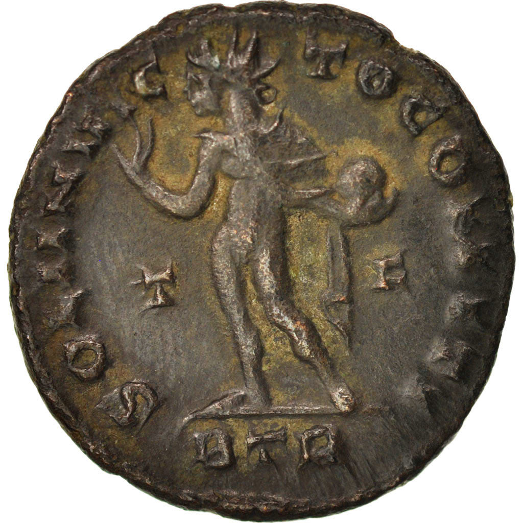 Coin, Constantine I, Nummus, 317, Trier, VF(30-35), Copper, RIC:135 b