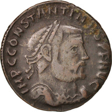 Constantine I, Follis, 312-313, Thessalonica, VF(20-25), Copper, RIC:61b
