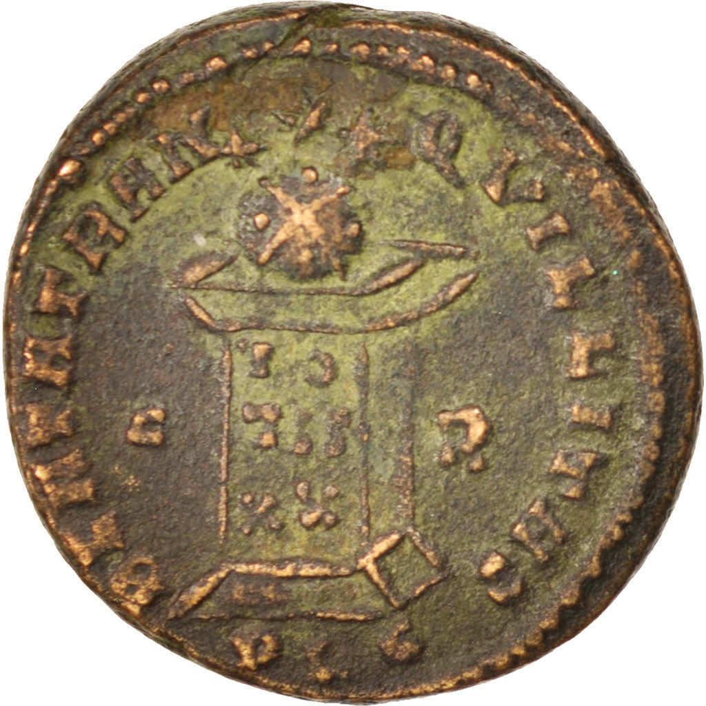 Moneta, Constantine II, Nummus, 321, Lyons, MB+, Rame, RIC:188