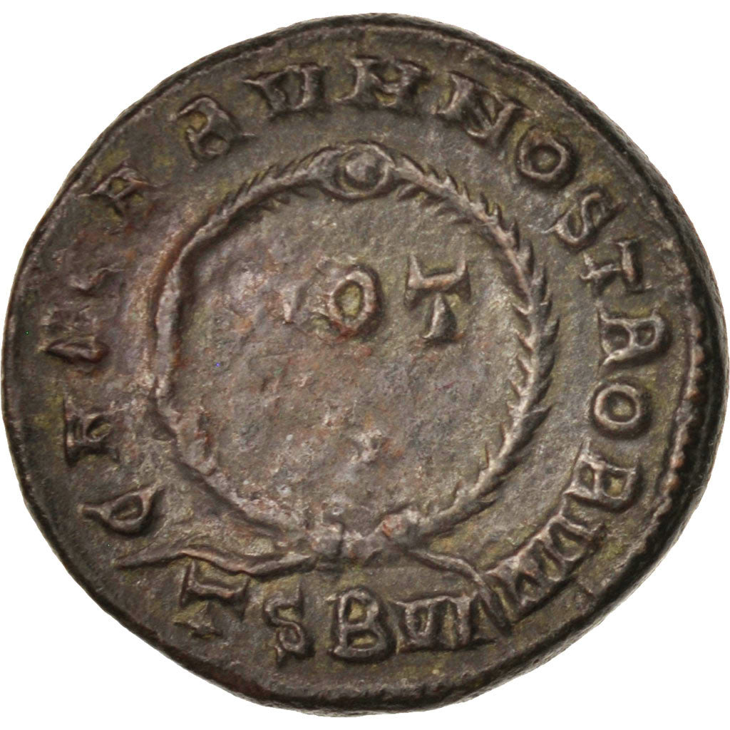 Constantine II, Nummus, 320-321, Thessalonica, BB, Rame, RIC:116